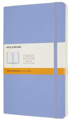 Moleskine Ruled Soft Blue Hydr